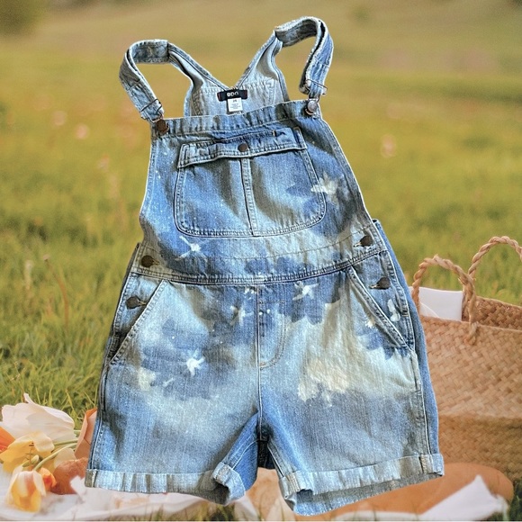 BDG Pants - 🦋 bleached over alls (shorts) denim
